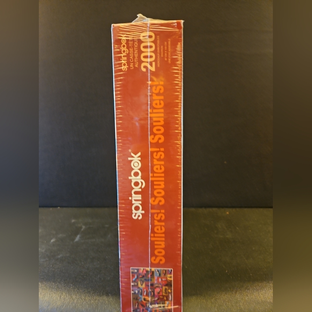 Springbok Puzzle Shoes! Shoes! Shoes! 2000 Piece Sealed - Picture 2 of 5